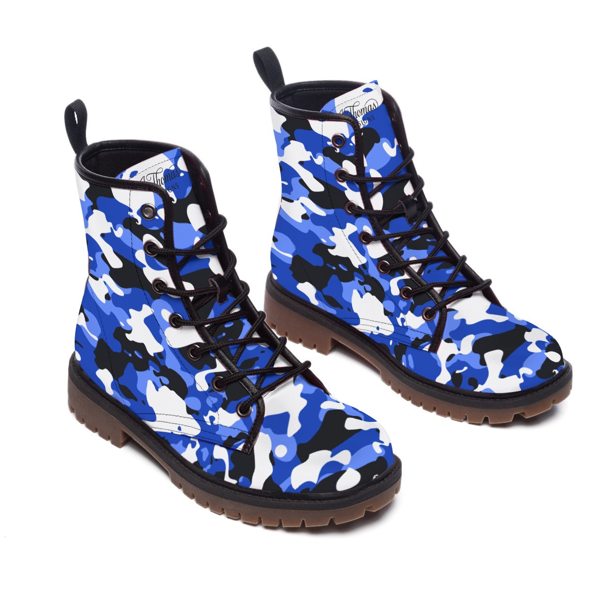 "All Over Print" Men's Martin Short Boots