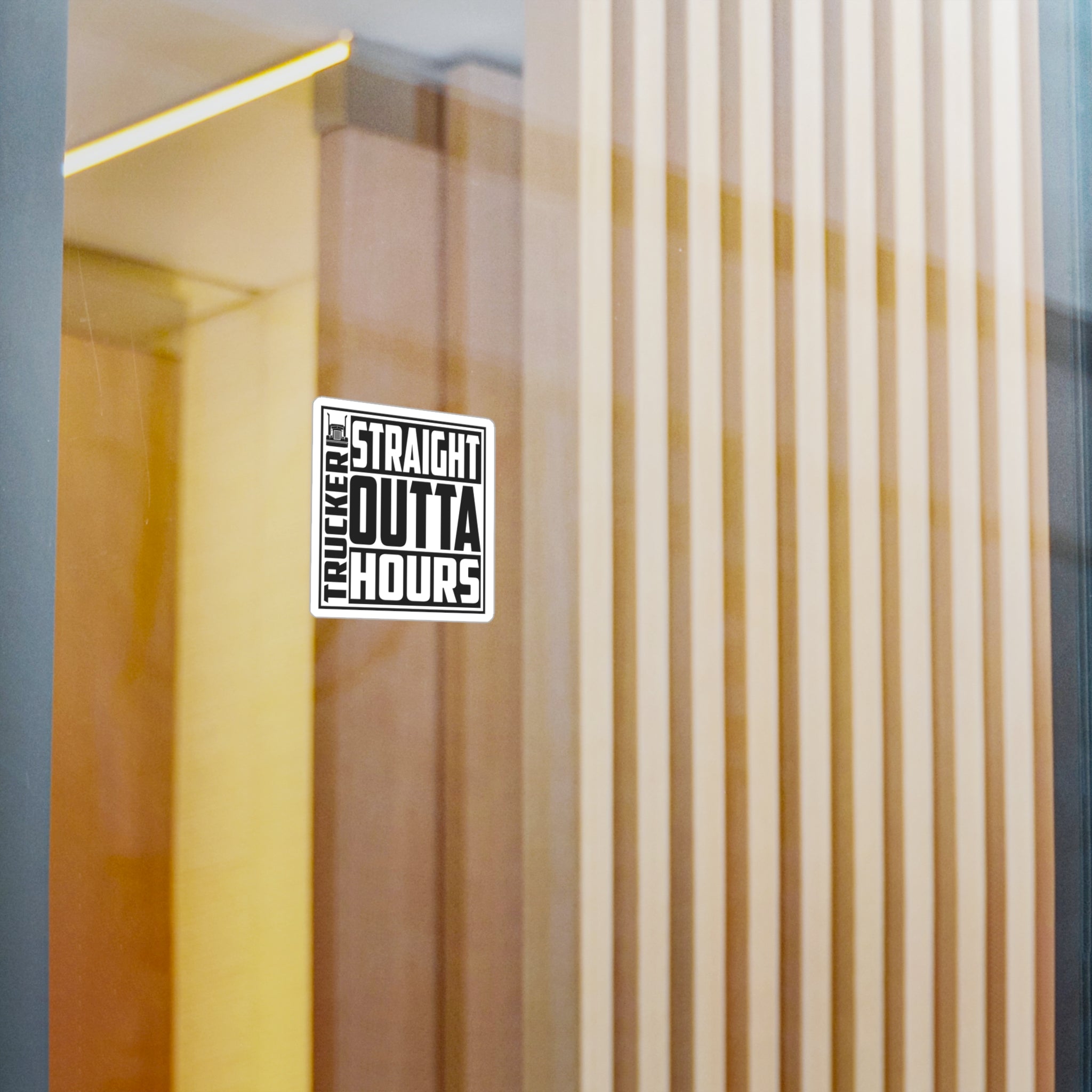 Straight Outta Hours Vinyl Decal