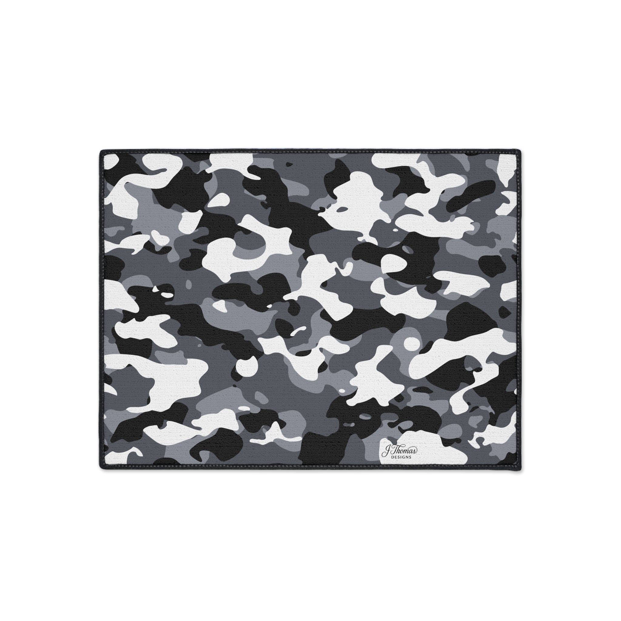 Heavy Duty Floor Mat – Gray Camo