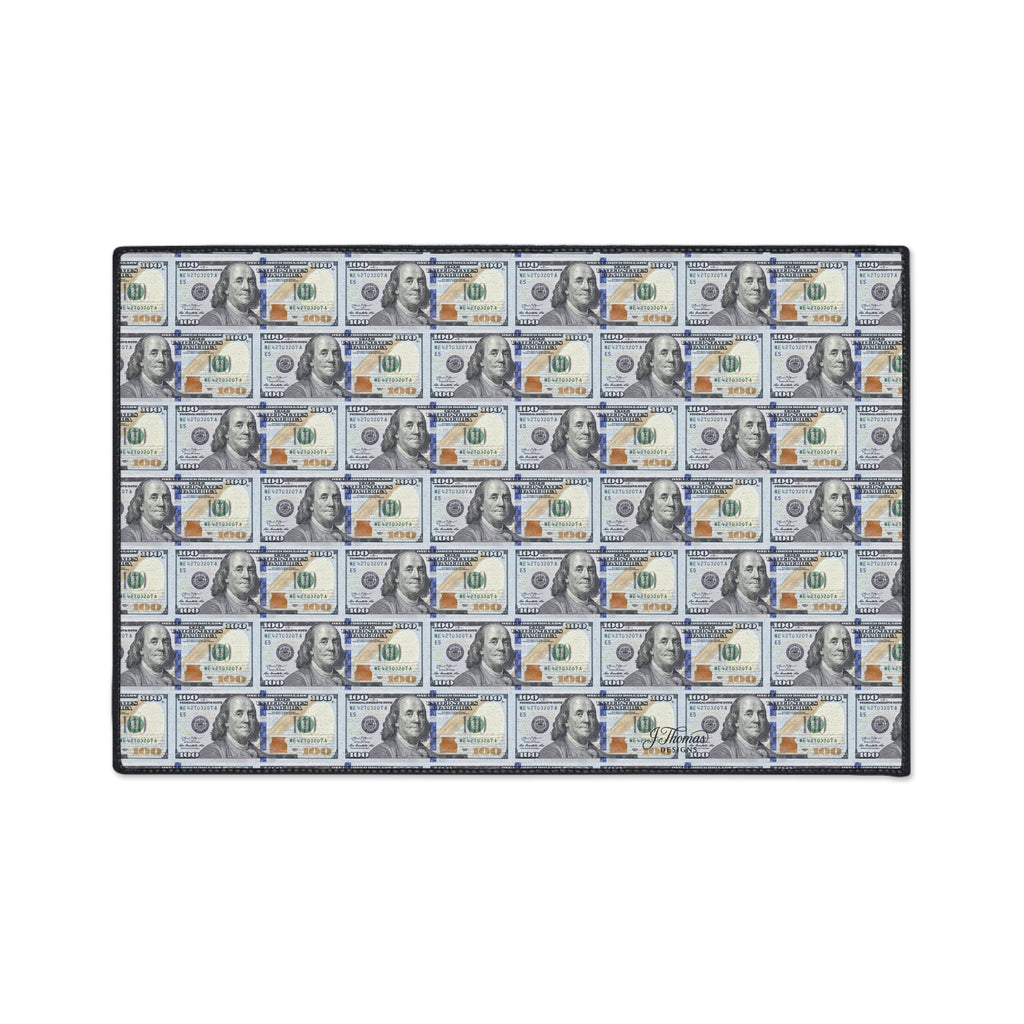 Heavy Duty Floor Mat – 100 Dollar Bills