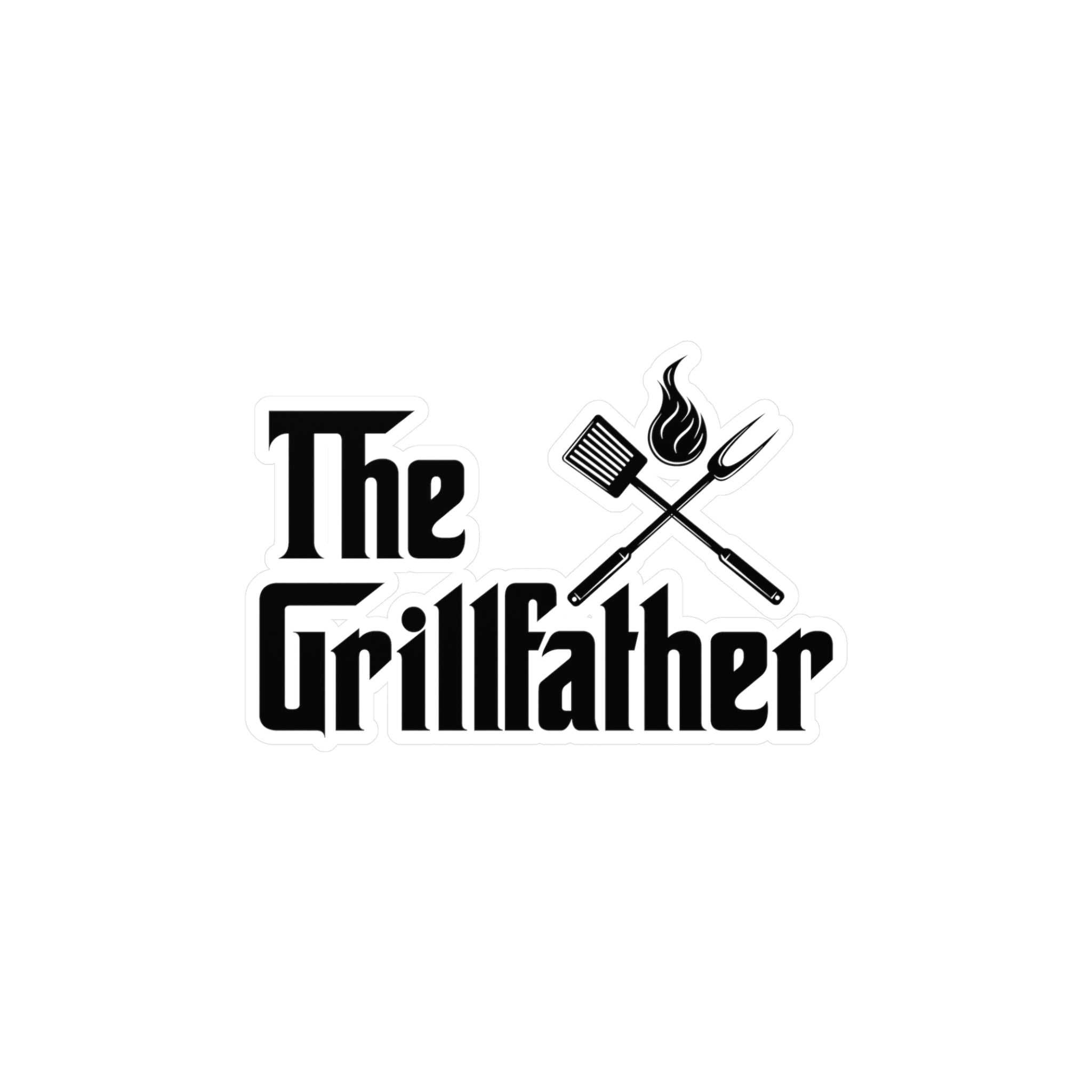The Grillfather Vinyl Decal