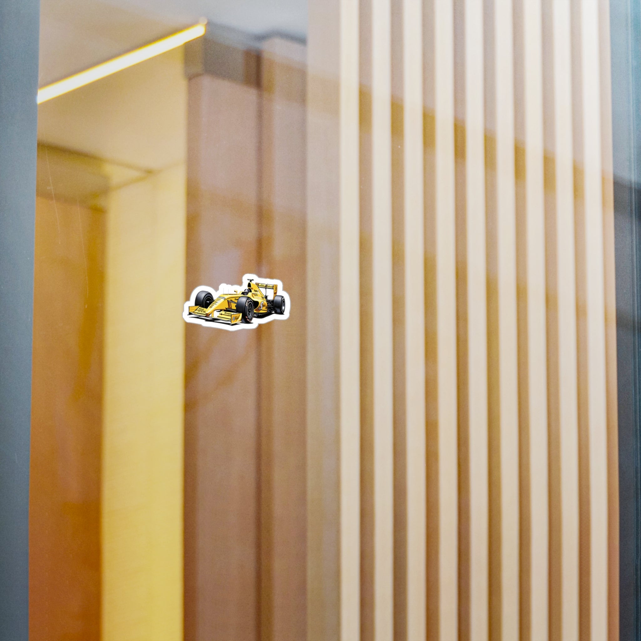 F1 Car #8 Vinyl Decal