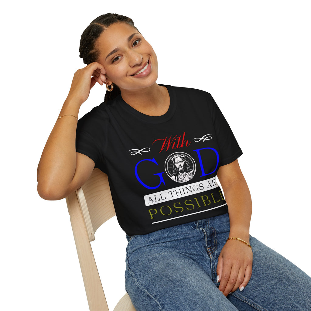 "All Things Are Possible" - "moti-Voice-tion Wear" T-Shirt