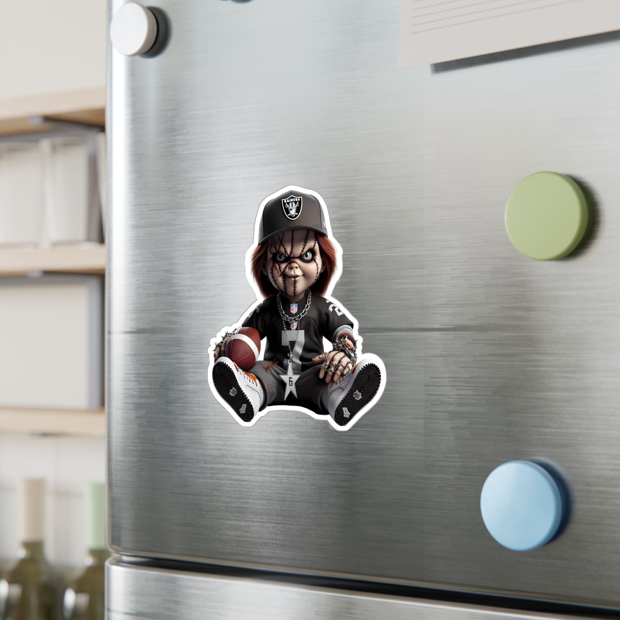 Chucky - Raiders Vinyl Decal