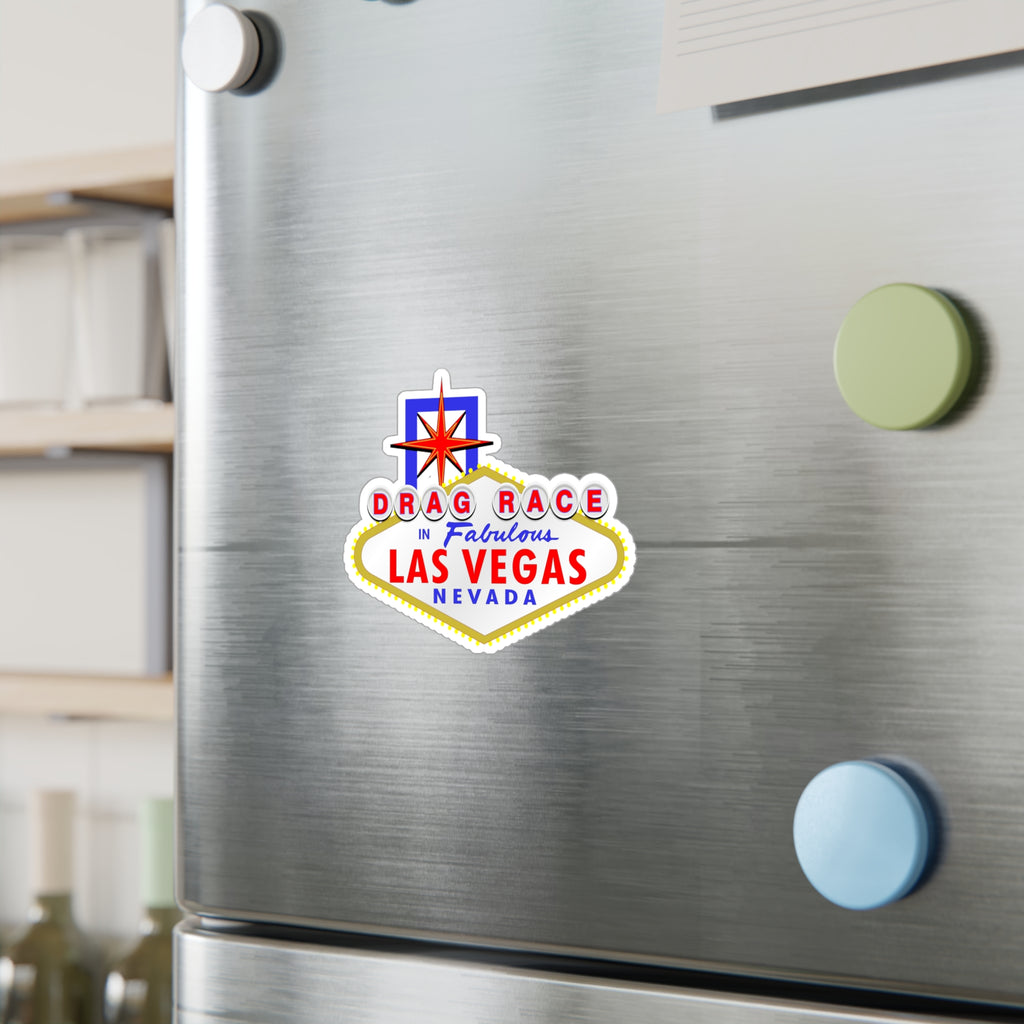 Drag Race - "Las Vegas Sign" Vinyl Decal