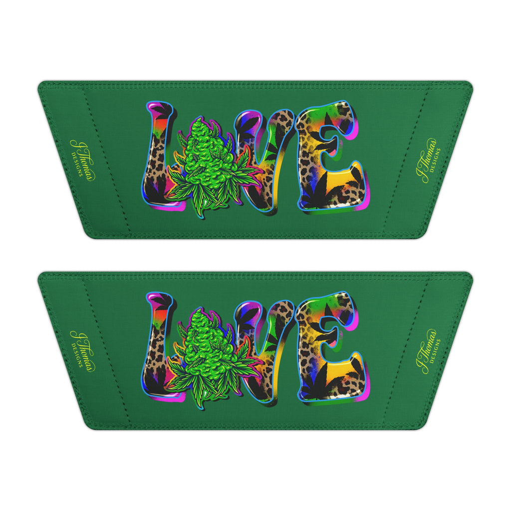 "All-Over Print" - Love Men's Removable-Strap Sandals