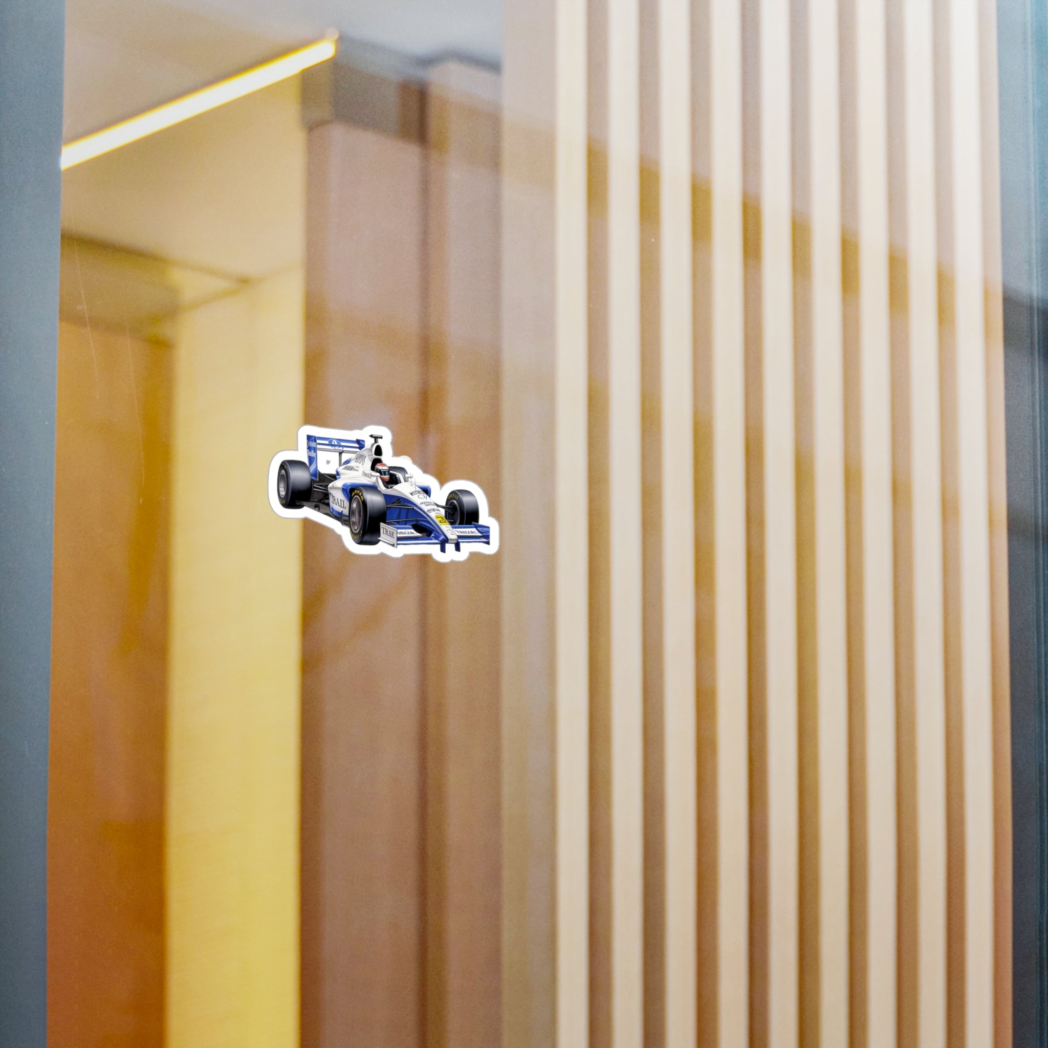 F1 Car #7 Vinyl Decal