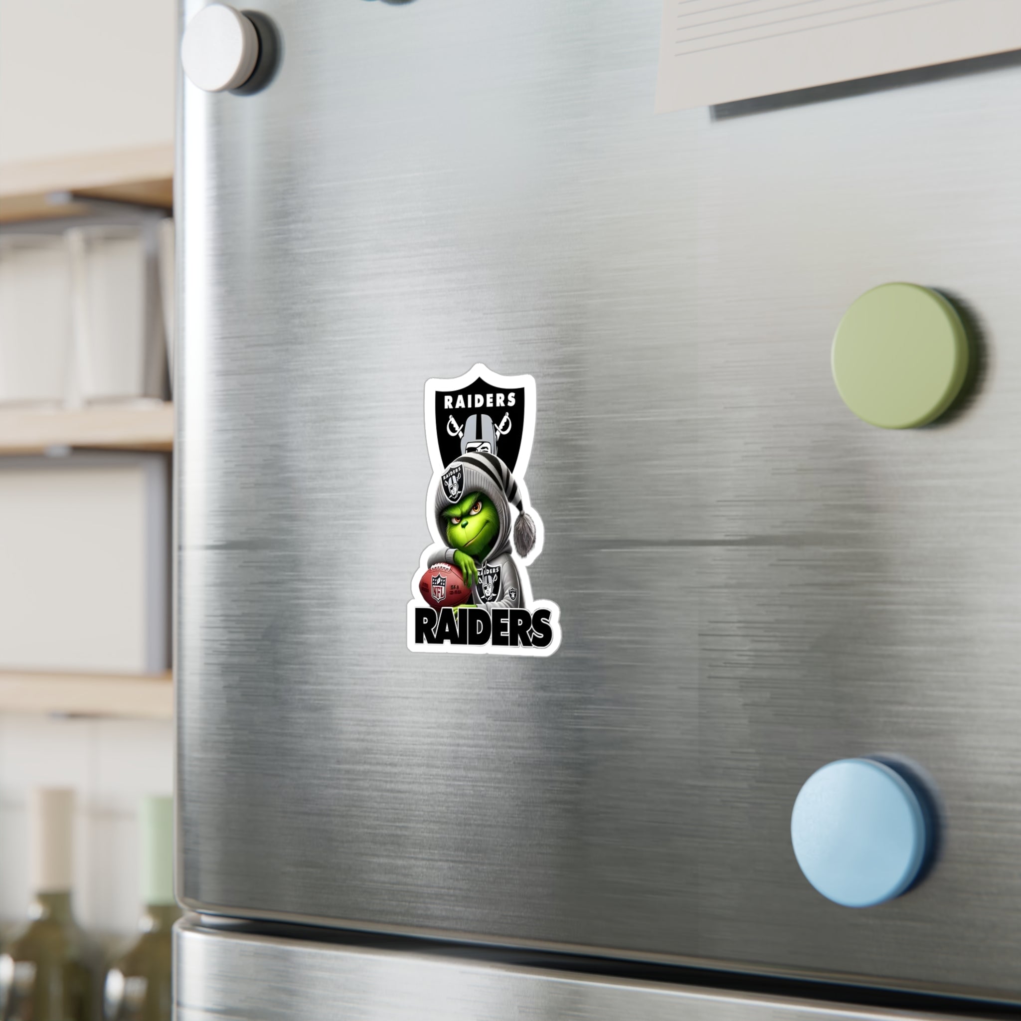 The Grinch - Raiders Vinyl Decal