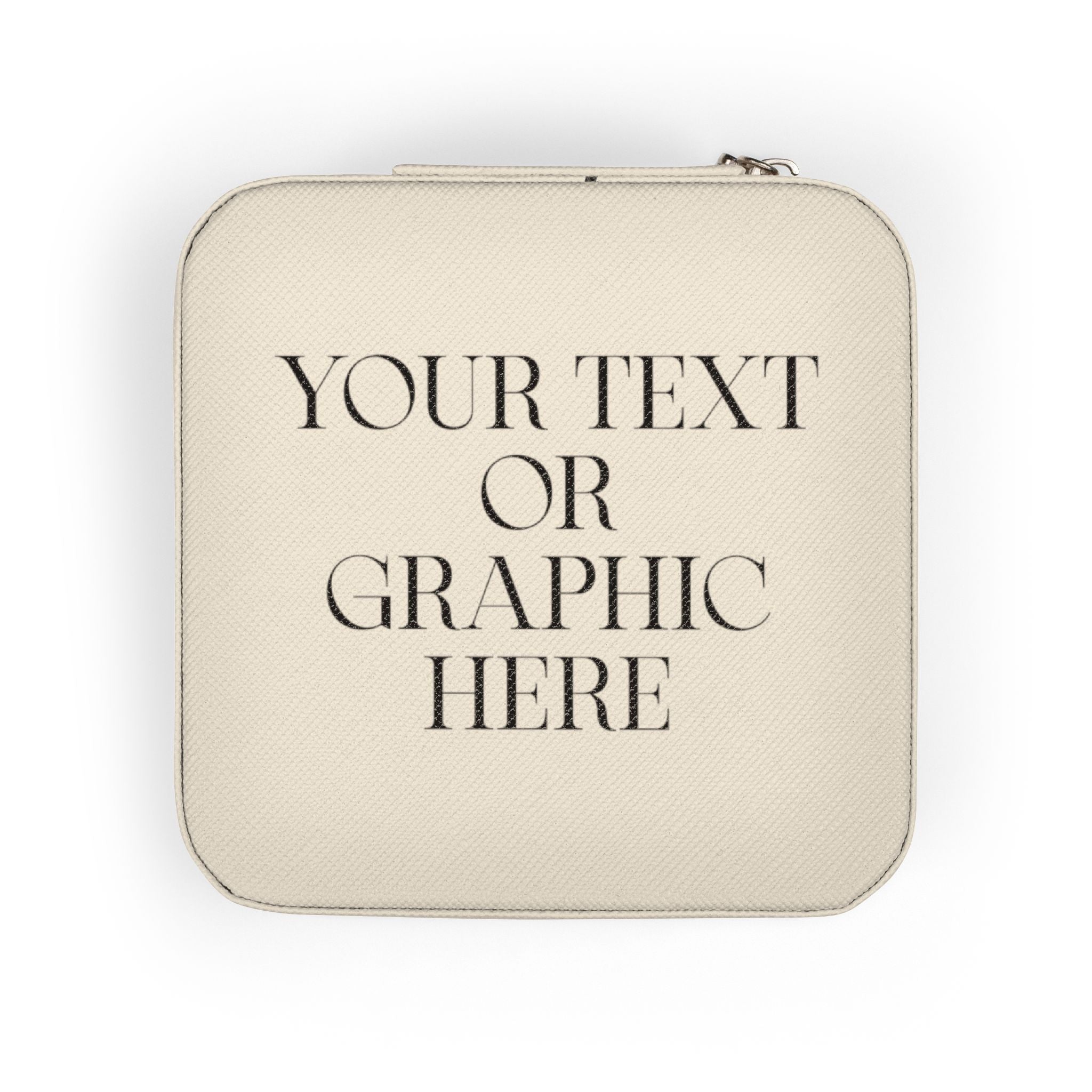 Custom Personalized Compact Jewelry Travel Case