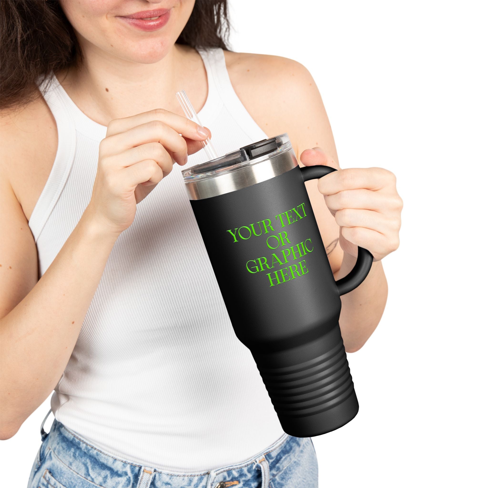 Custom Personalized 40oz Insulated Travel Mug | Tumbler