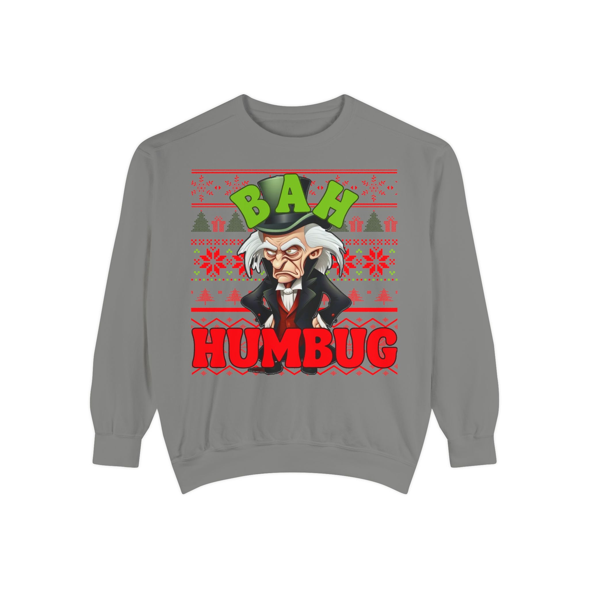 Bah Humbug Unisex Garment-Dyed Sweatshirt