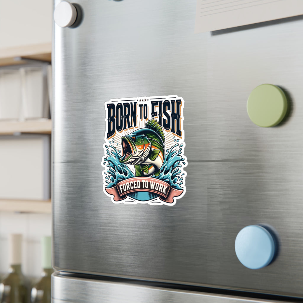 Born To Fish Vinyl Decal