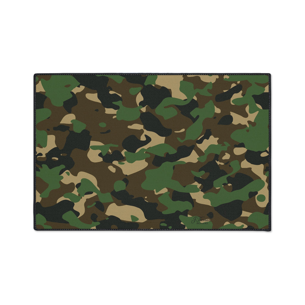 Heavy Duty Floor Mat – Green Camo