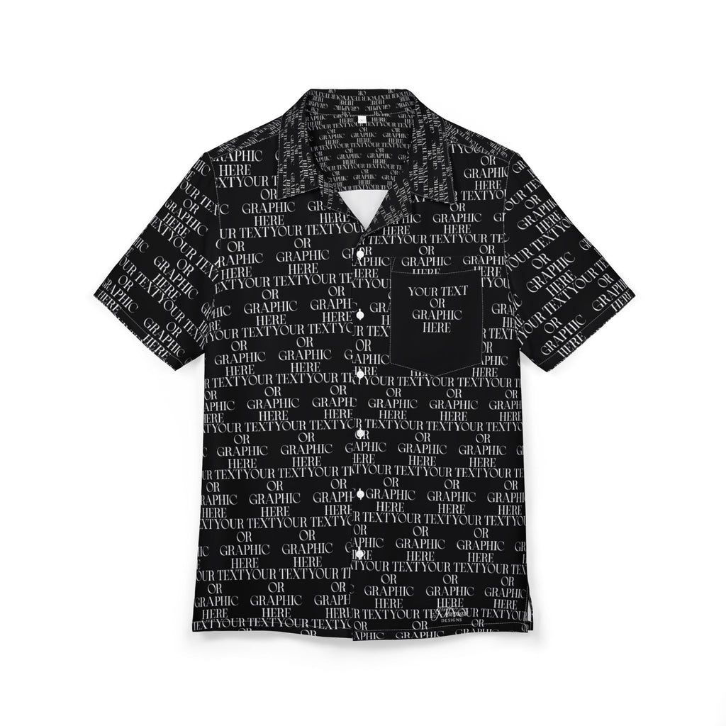 Custom Personalized "All-Over Print" Button-Down Shirt