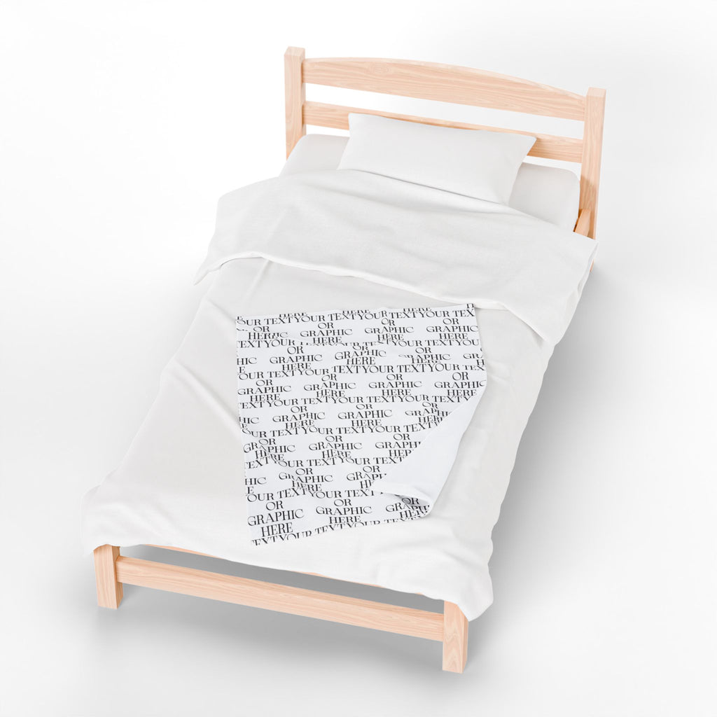 Custom Personalized "All-Over Print" Blanket
