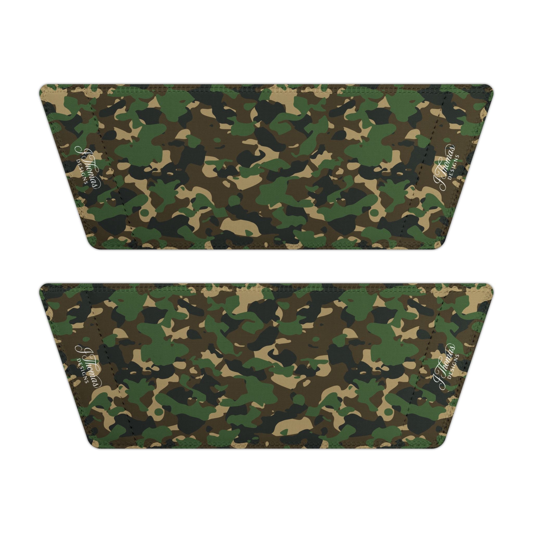 "All-Over Print" - Green Camo Men's Removable-Strap Sandals