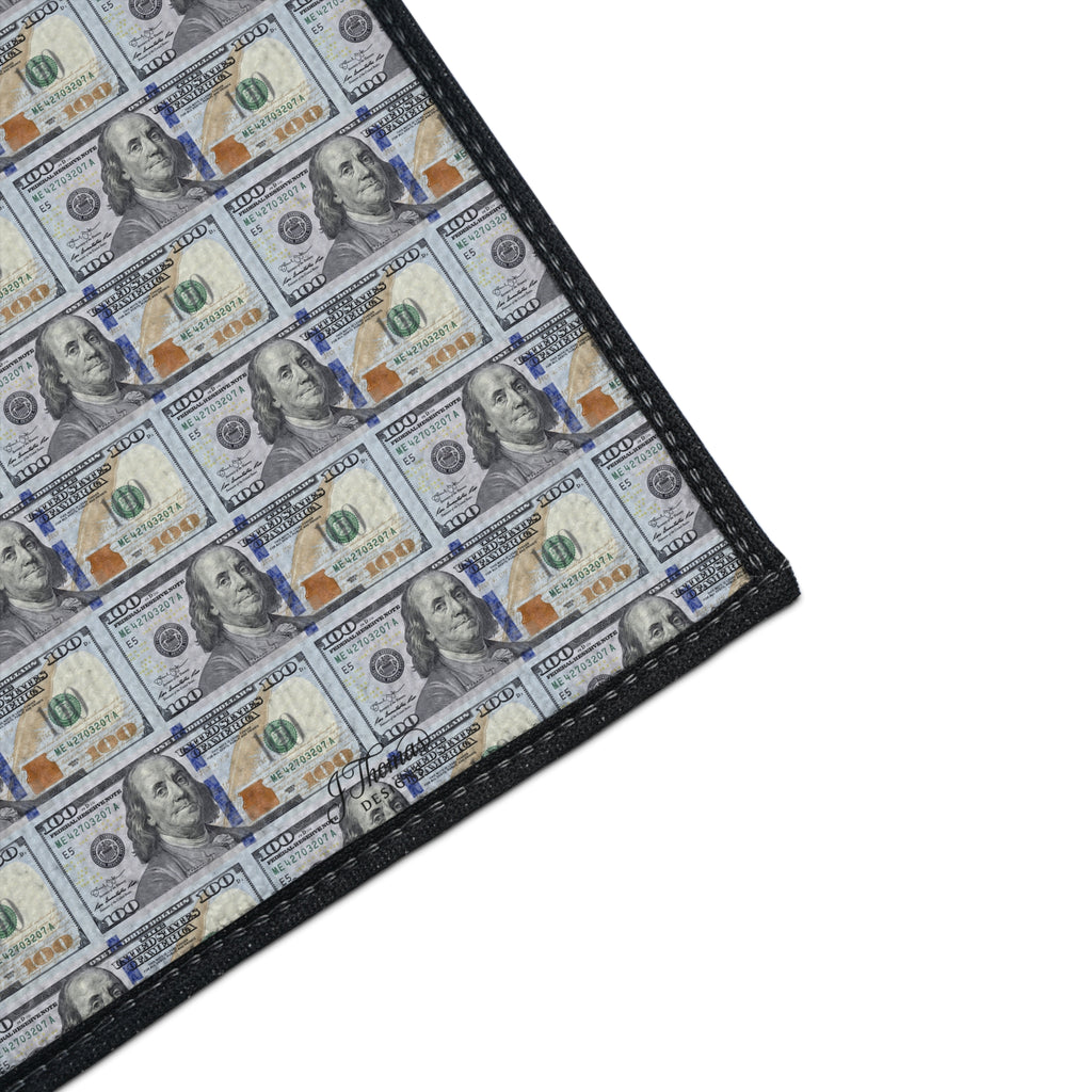 Heavy Duty Floor Mat – 100 Dollar Bills