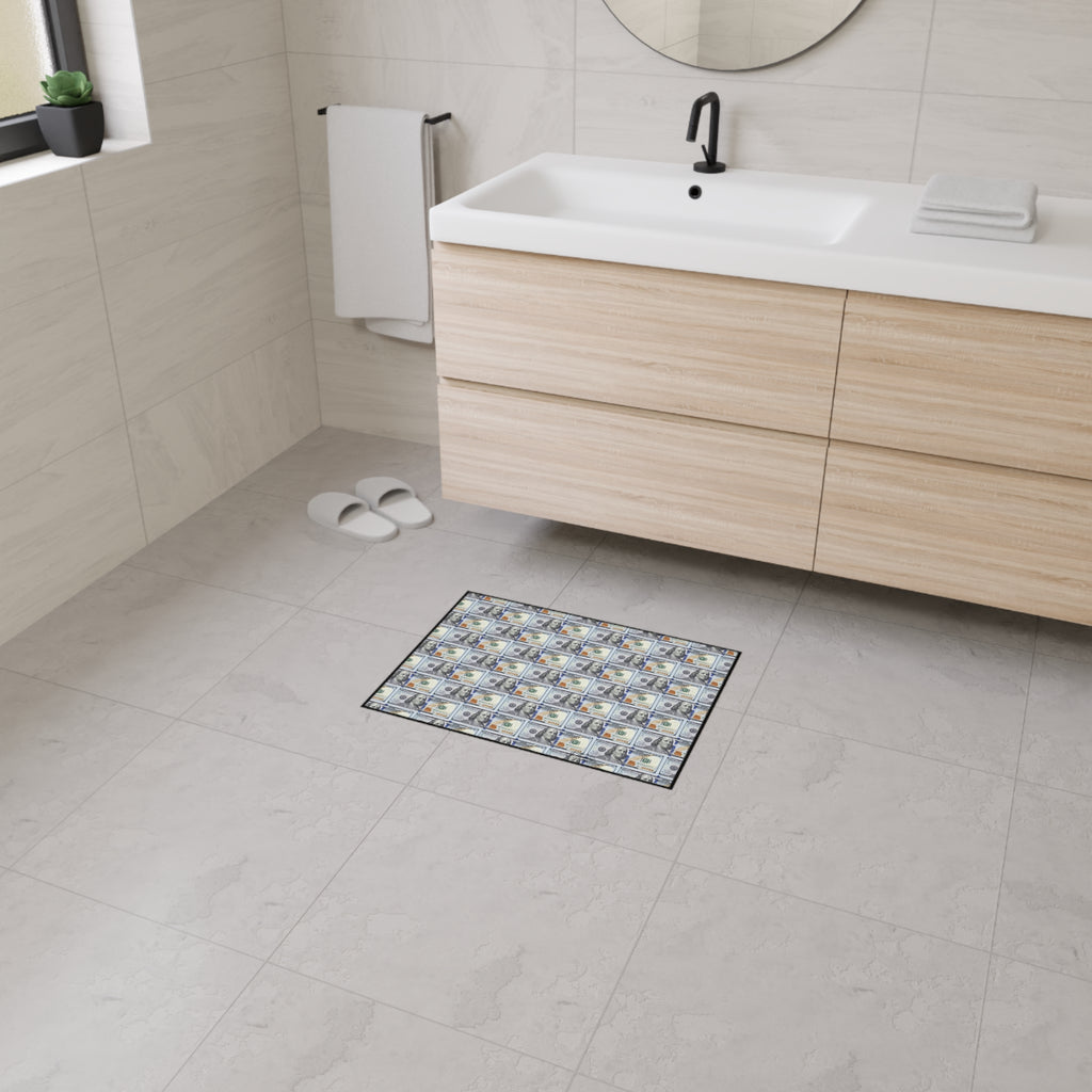 Heavy Duty Floor Mat – 100 Dollar Bills