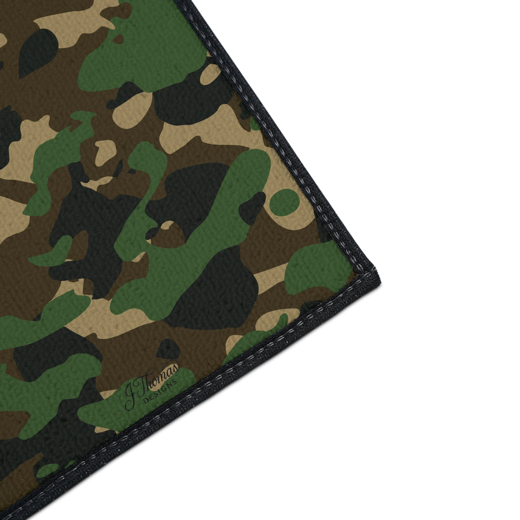 Heavy Duty Floor Mat – Green Camo