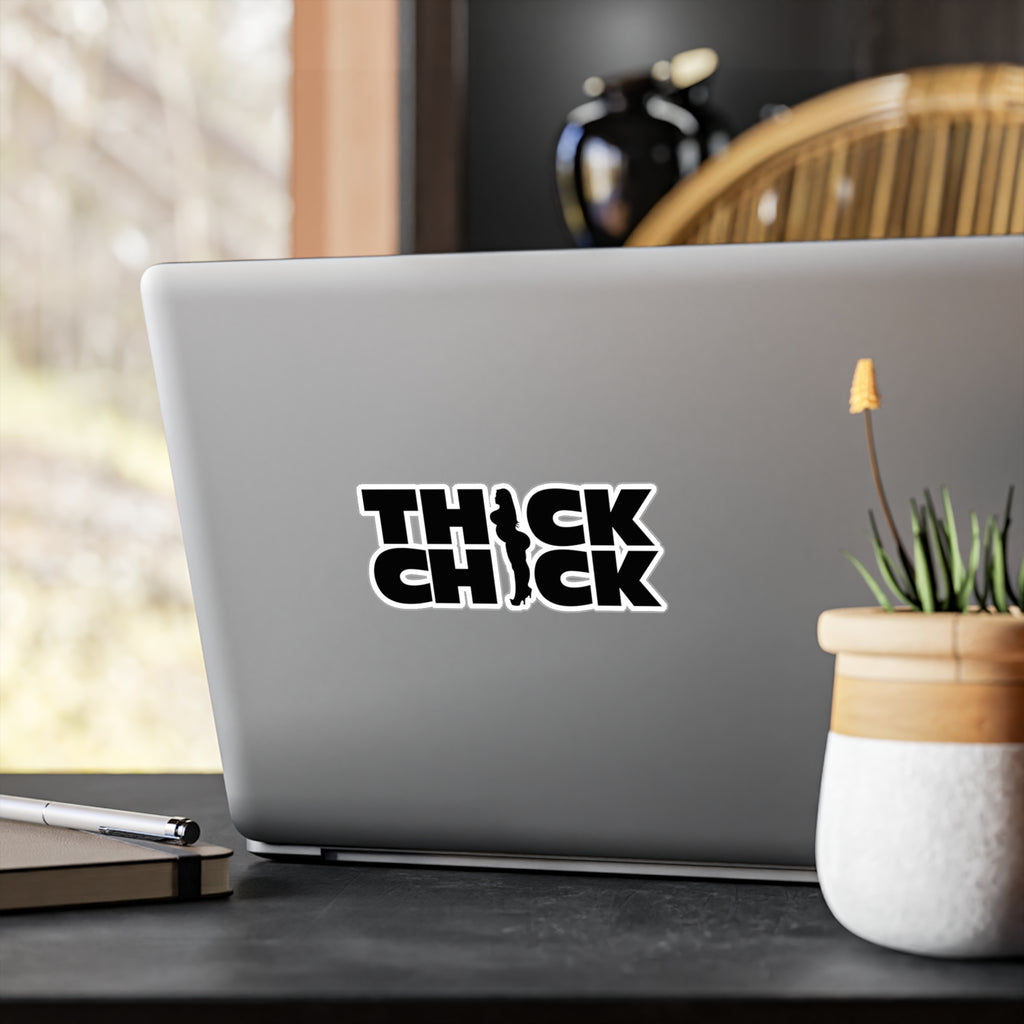 Thick Chick Vinyl Decal