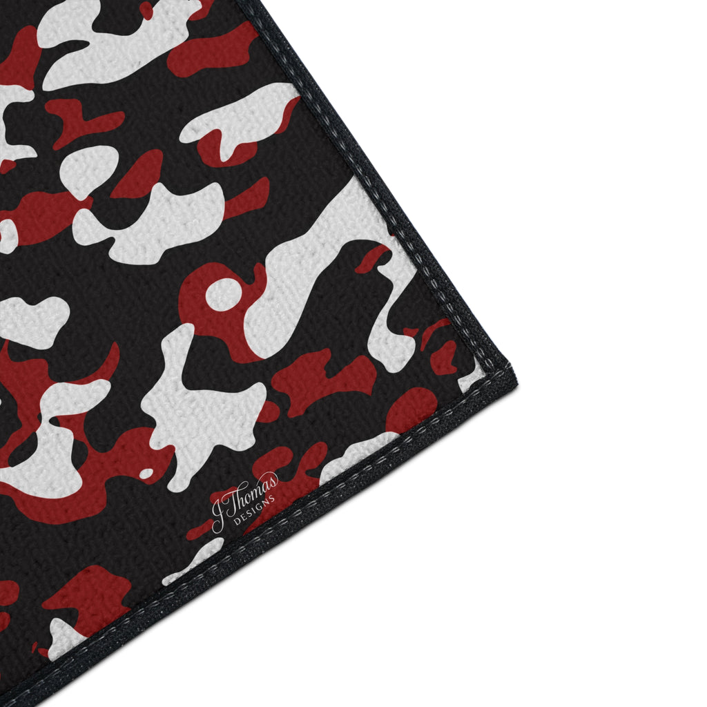 Heavy Duty Floor Mat – Red Camo