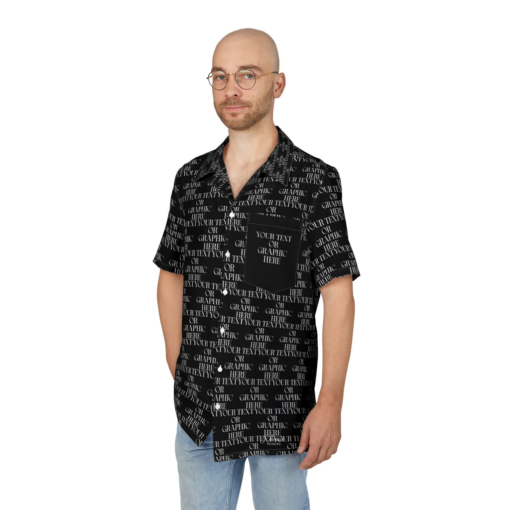 Custom Personalized "All-Over Print" Button-Down Shirt