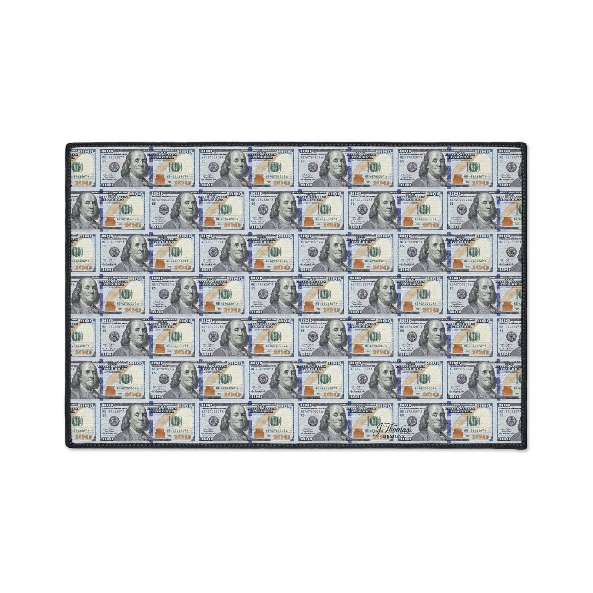 Heavy Duty Floor Mat – 100 Dollar Bills
