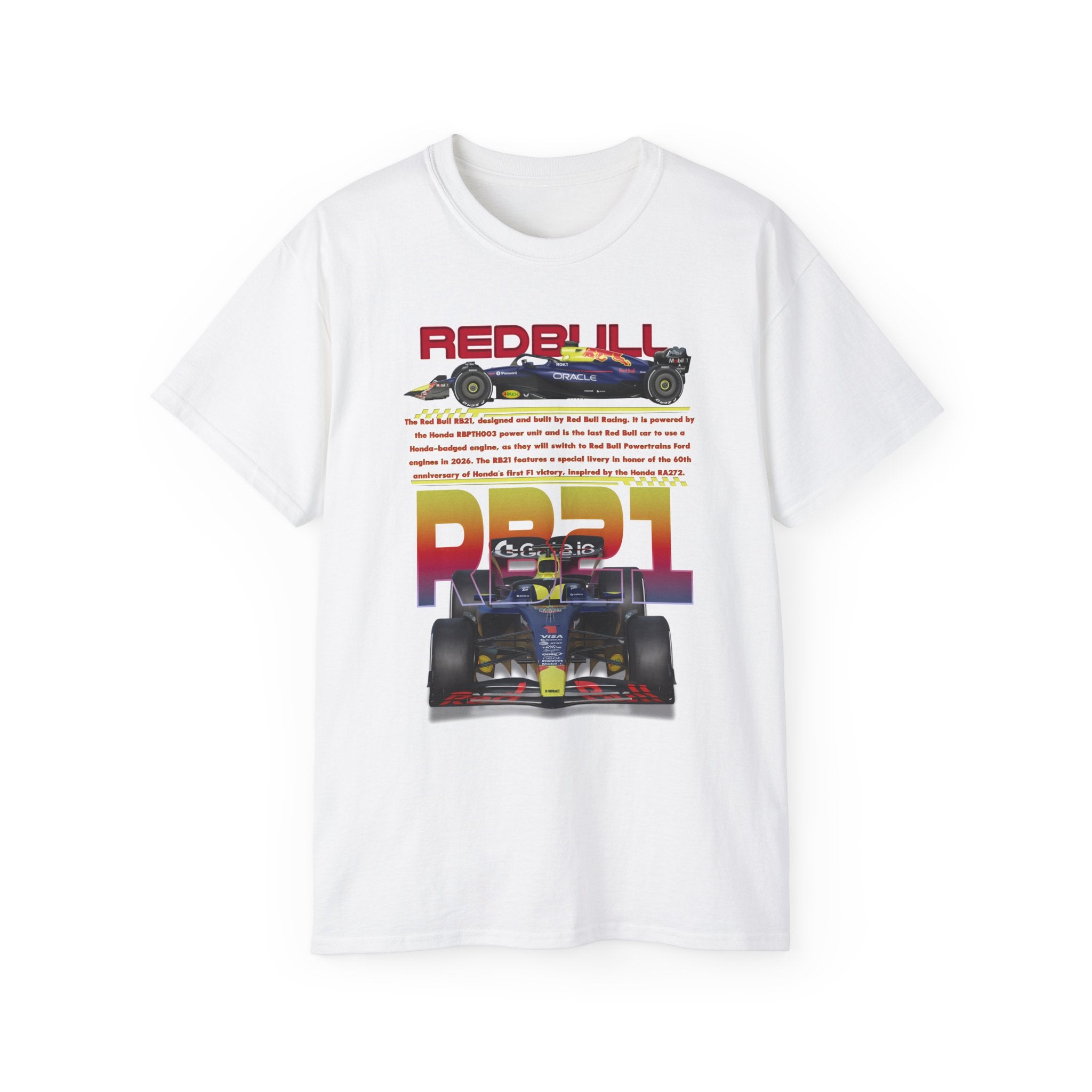 Red Bull RB21 - Colored Text