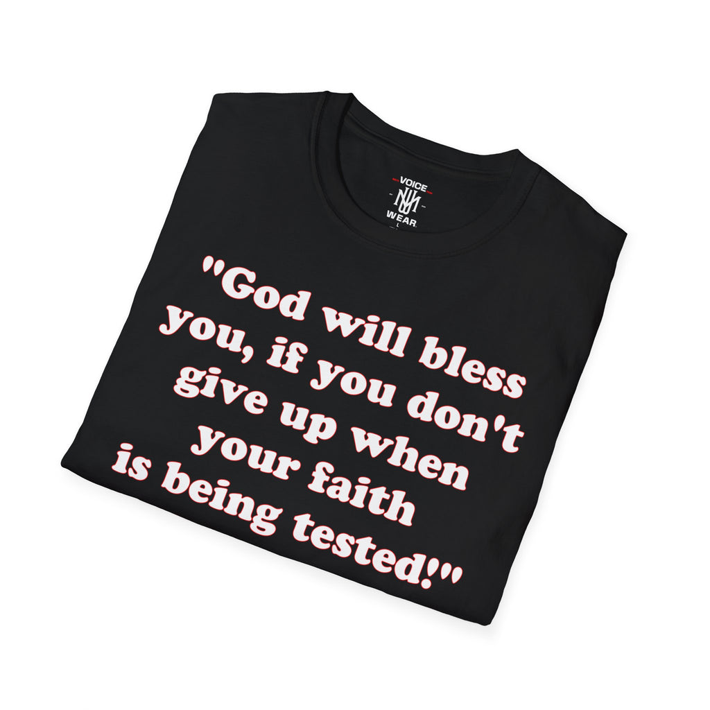 "God Will Bless You" - "moti-Voice-tion Wear" T-Shirt
