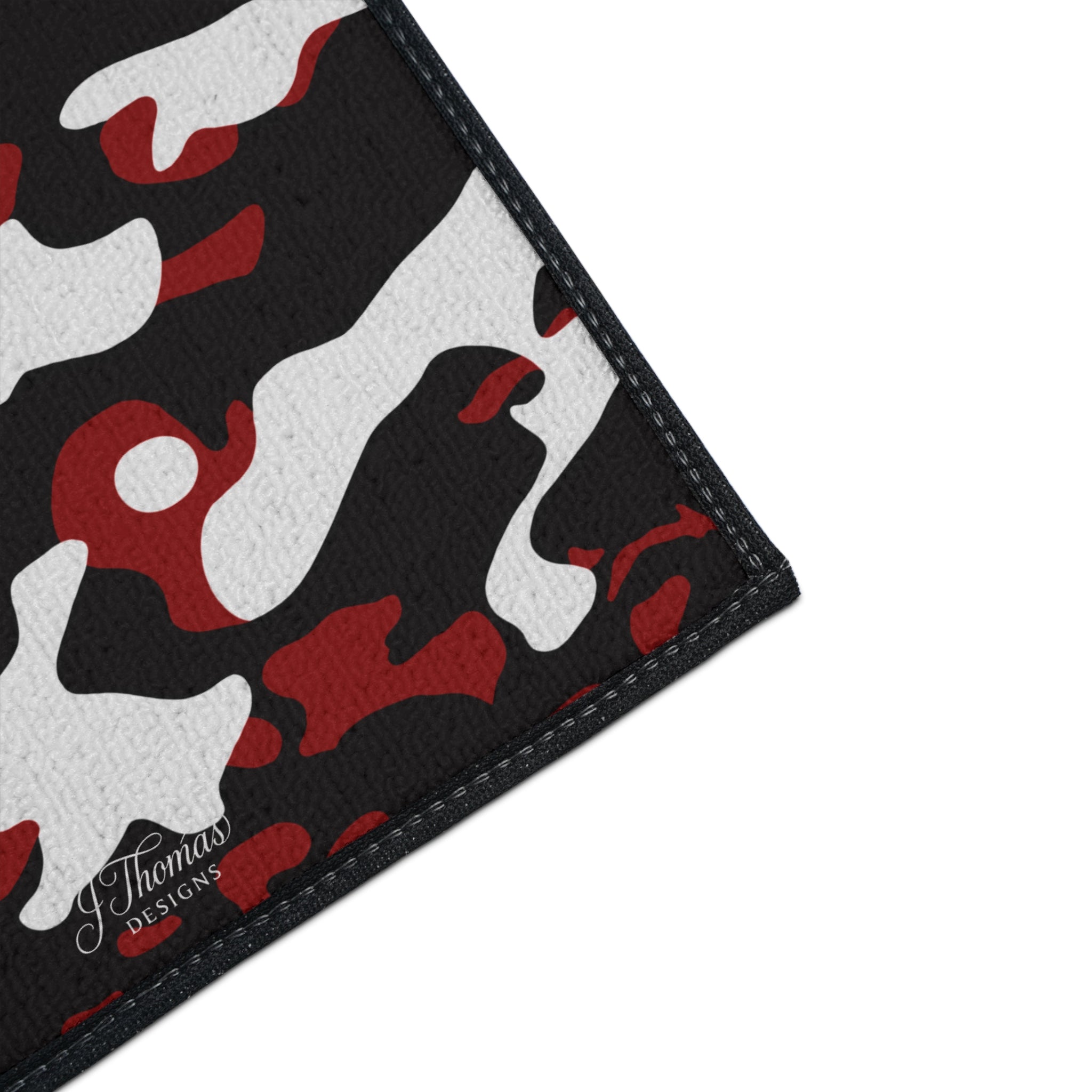 Heavy Duty Floor Mat – Red Camo