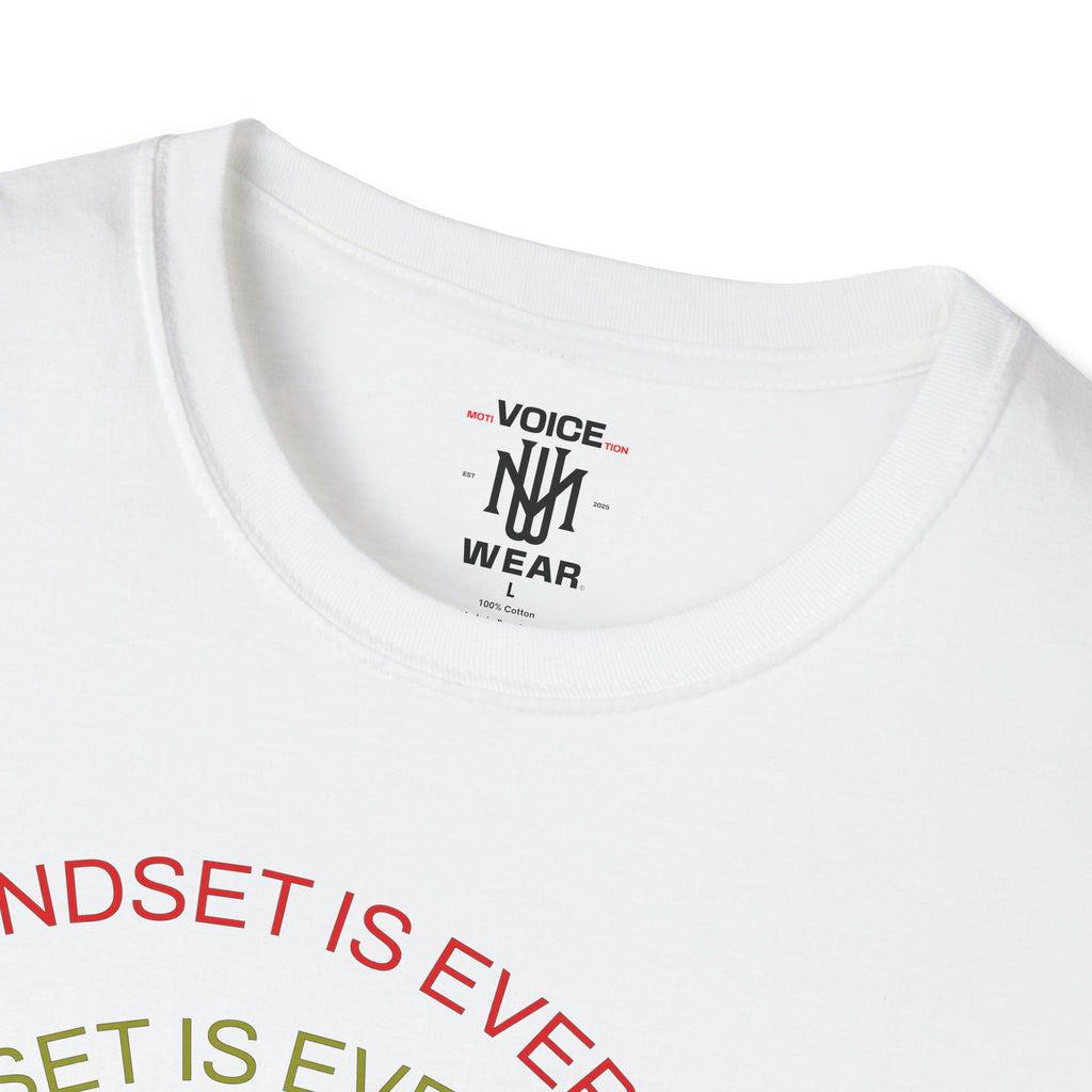 "Mindset Is Everything" - "moti-Voice-tion Wear" T-Shirt