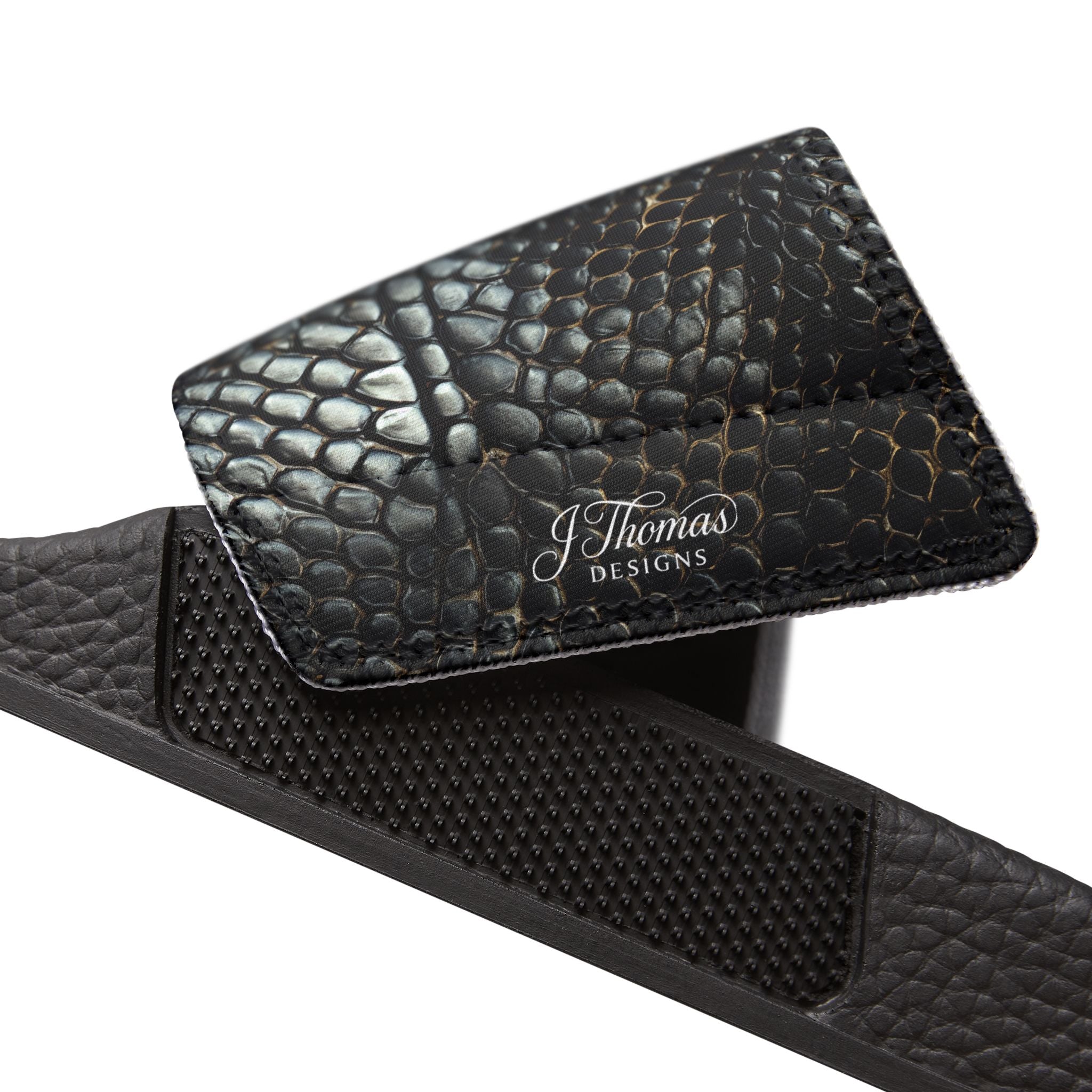 "All-Over Print" - #164 Men's Removable-Strap Sandals