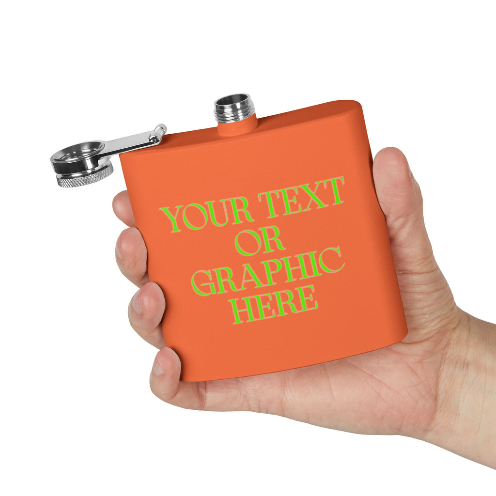 Custom Personalized 6oz Stainless Hip Flask