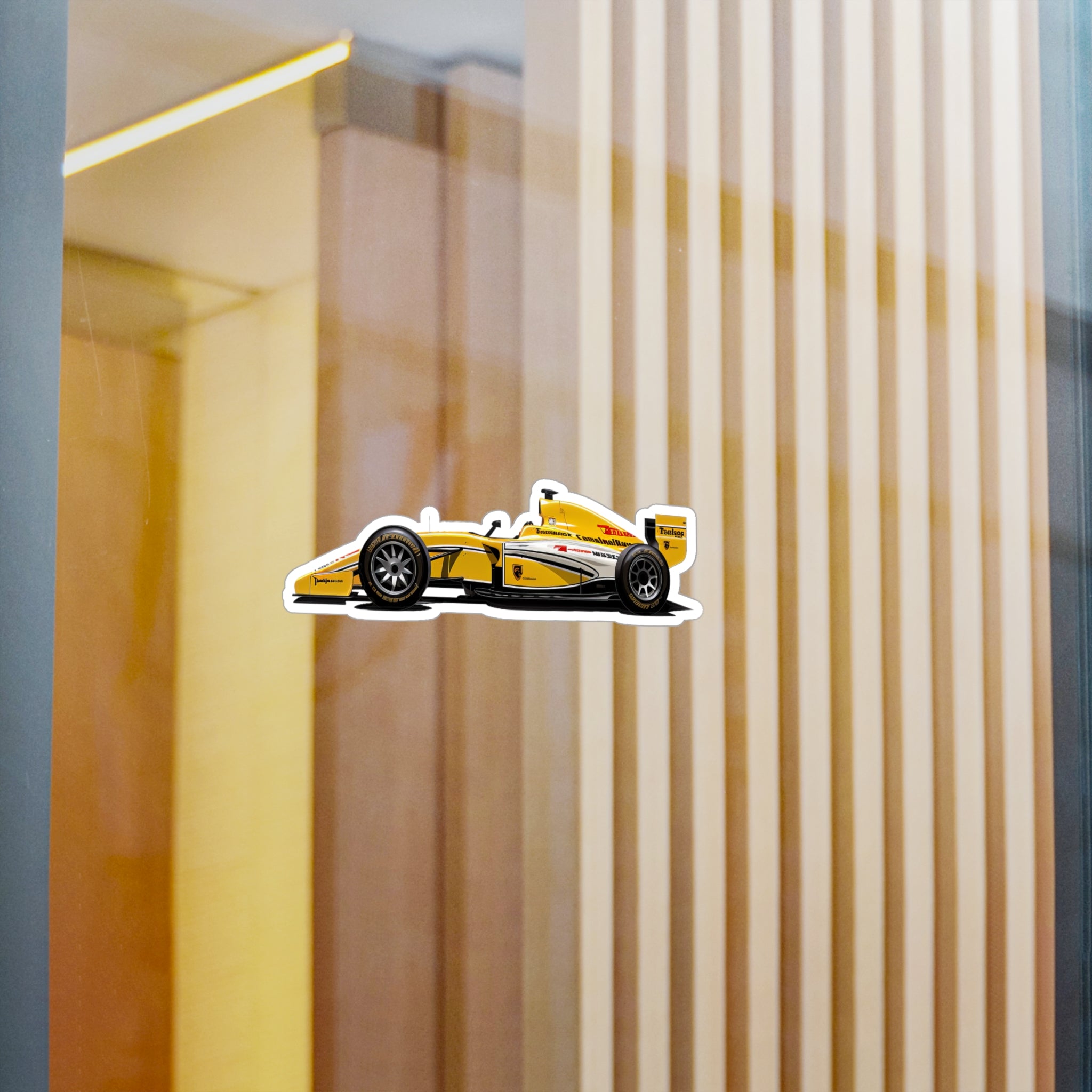 F1 Car #10 Vinyl Decal