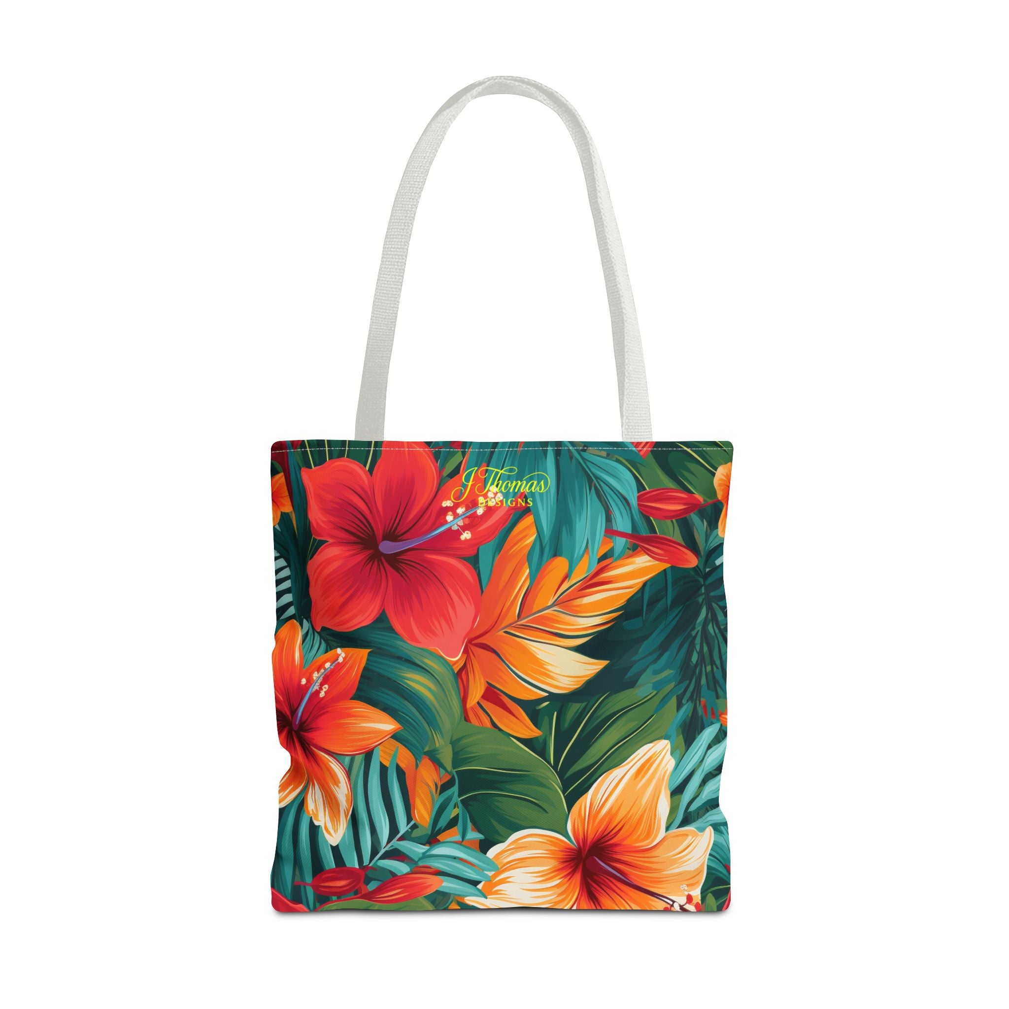 "All-Over Print" Tropical Beach Carryall