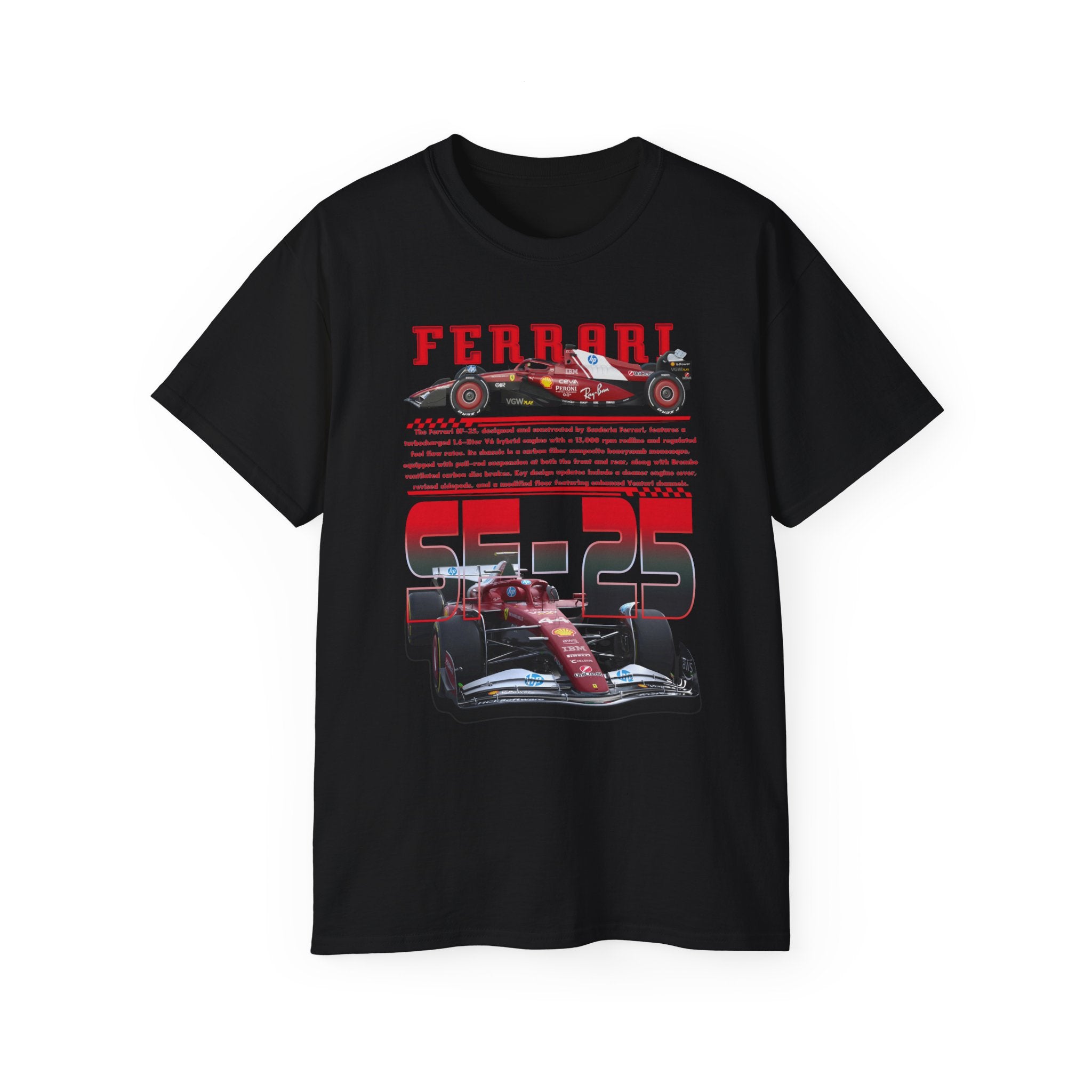 Ferrari SF-25 - Colored Text