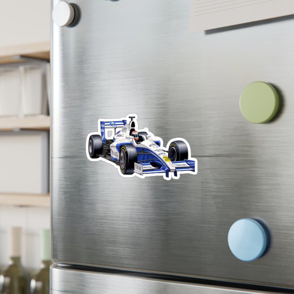 F1 Car #7 Vinyl Decal
