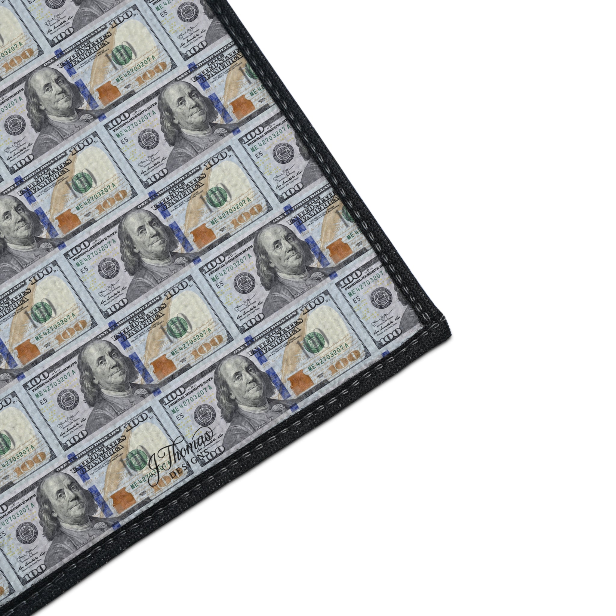 Heavy Duty Floor Mat – 100 Dollar Bills