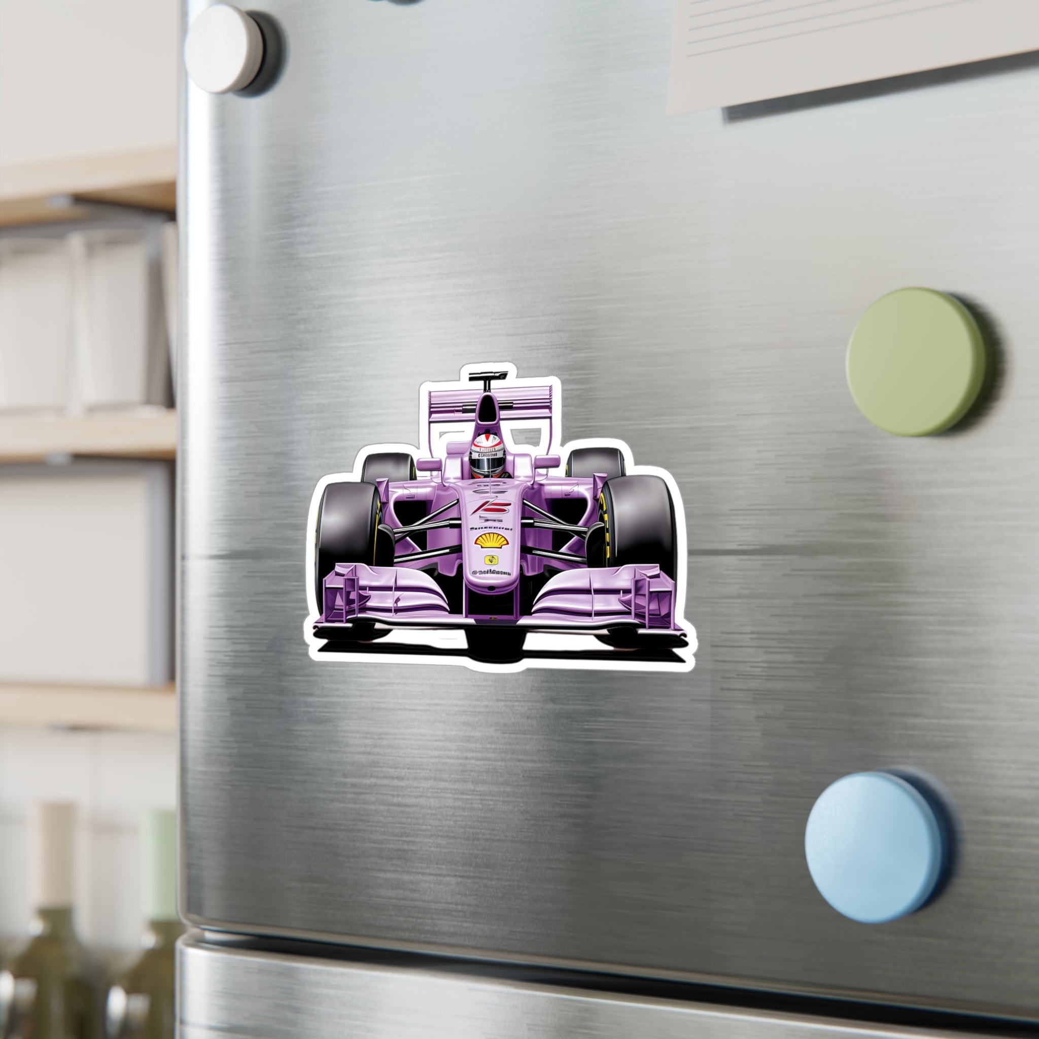 F1 Car #5 Vinyl Decal
