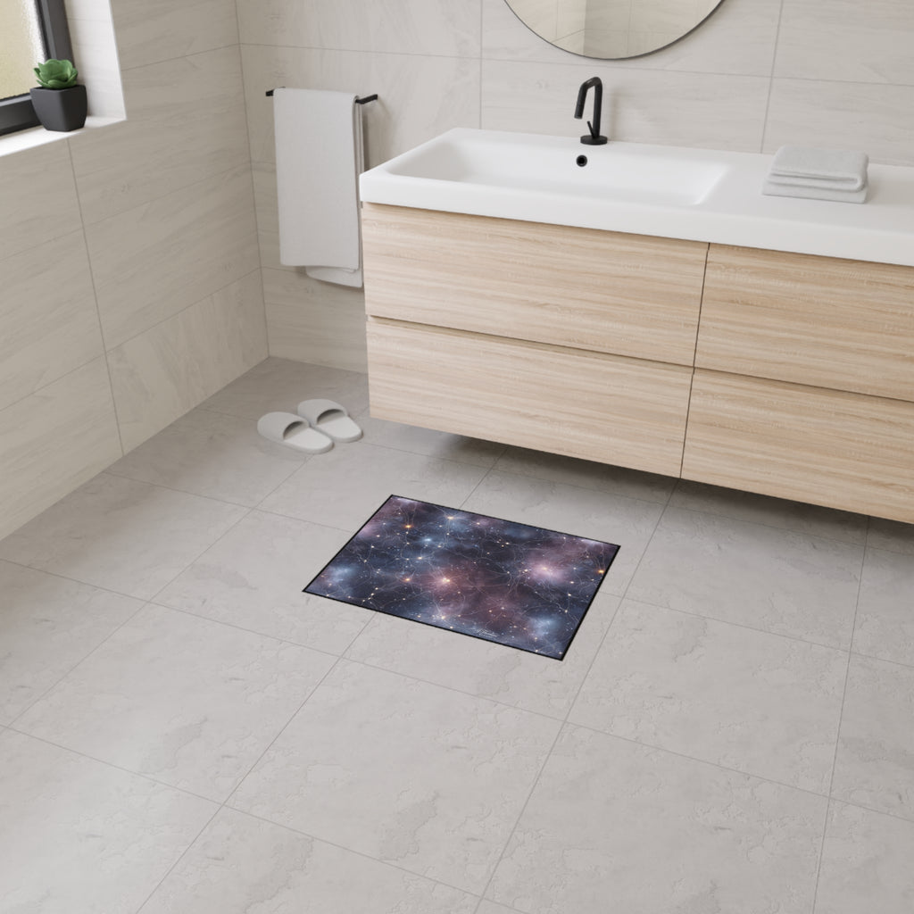 Heavy Duty Floor Mat – Marble Star Pattern