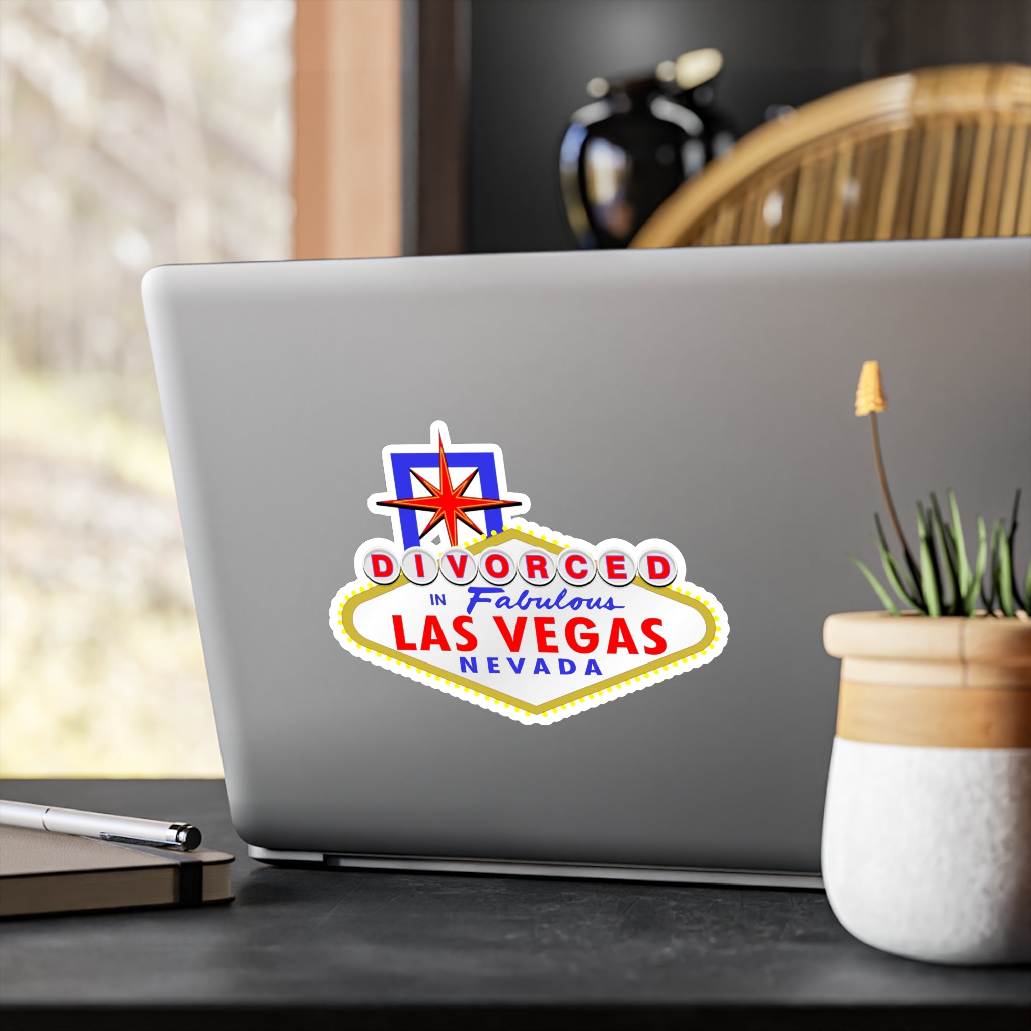 Divorced - "Las Vegas Sign" Vinyl Decal